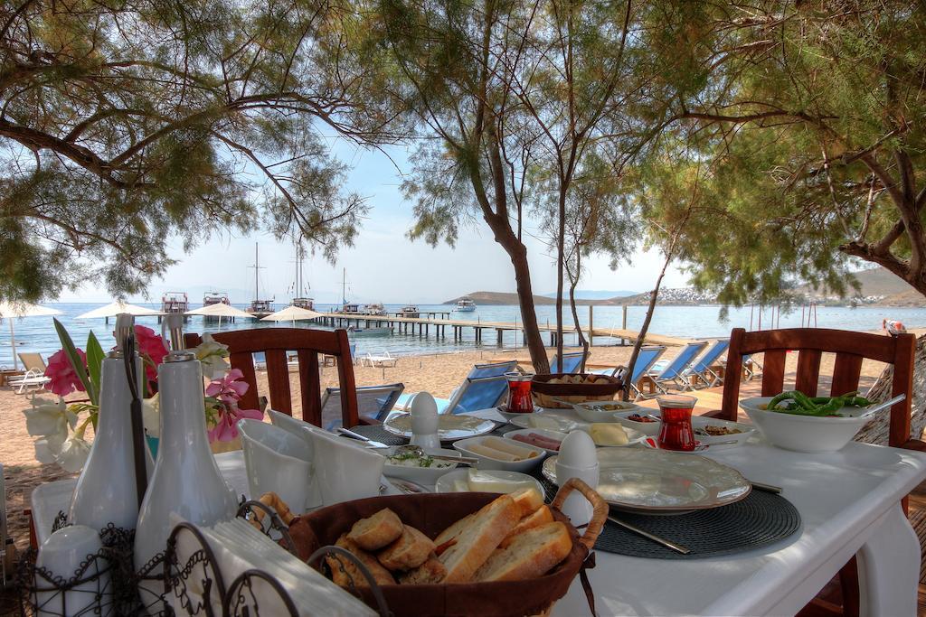 Meggs Bodrum Beach Restaurant & Hotel Ortakent Εξωτερικό φωτογραφία